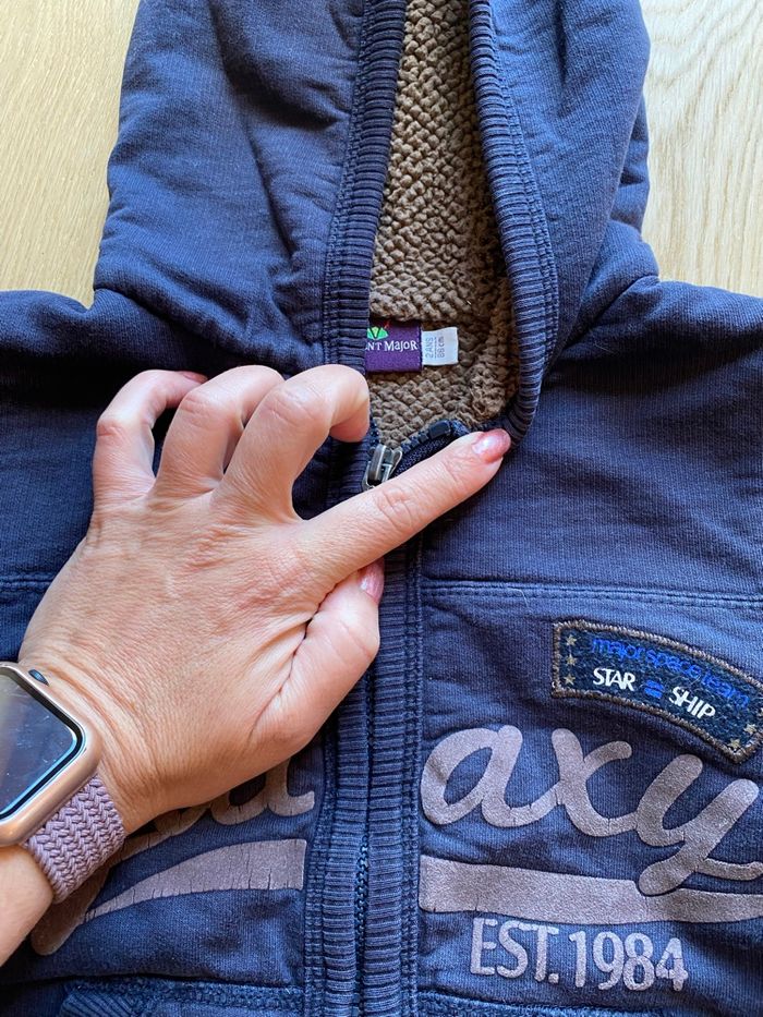 Veste chaude marine – Sergent Major – 24 mois - photo numéro 2