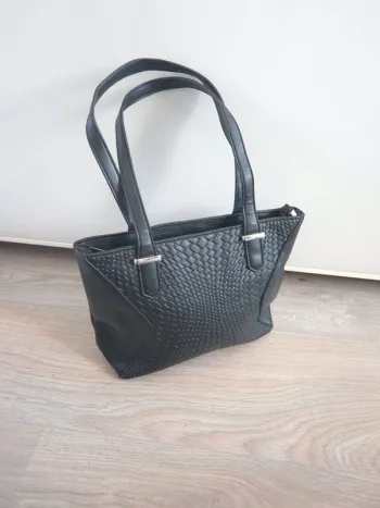 sac à main cabas noir