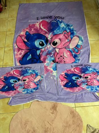 Housse de couette et d’oreiller stitch