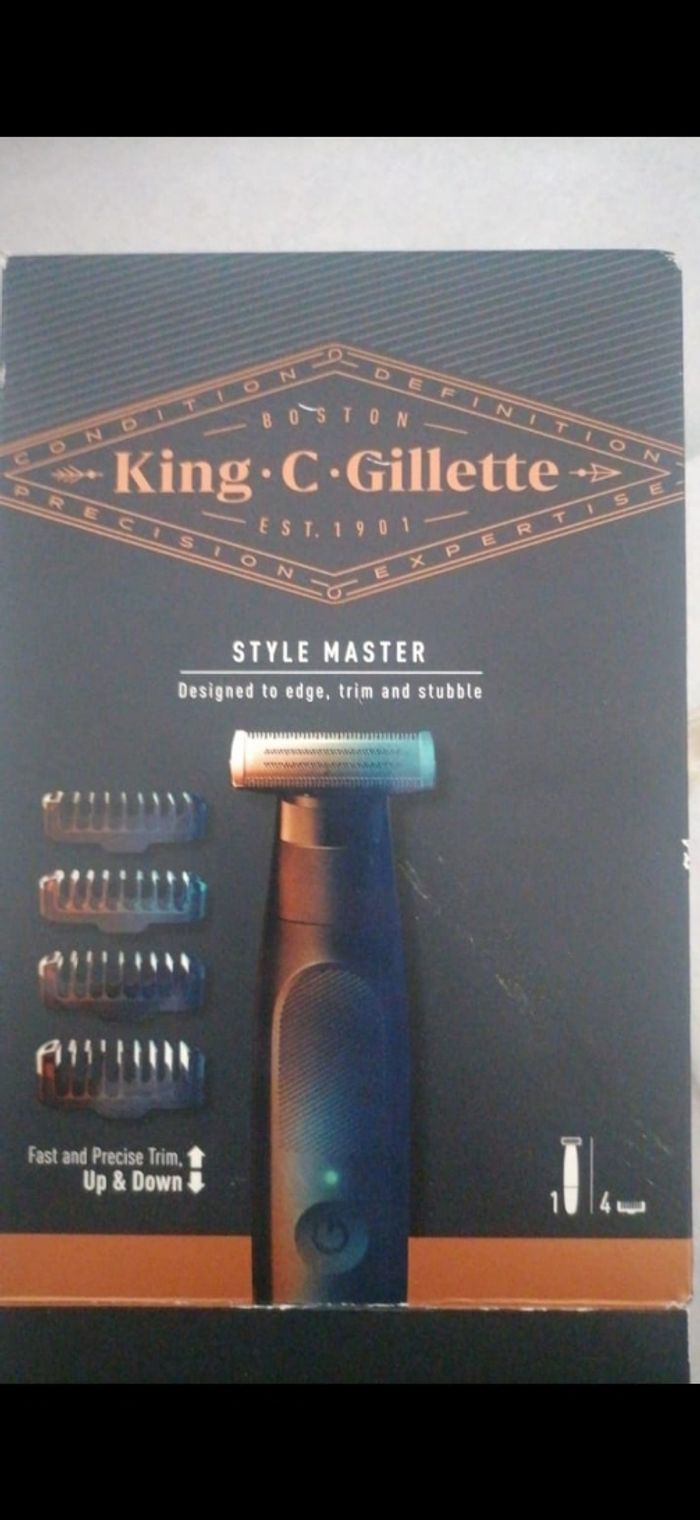 Rasoir gillette style master
