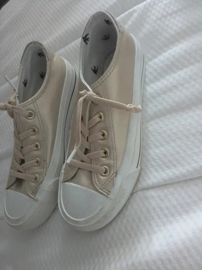 Chaussure doré fille - photo numéro 2