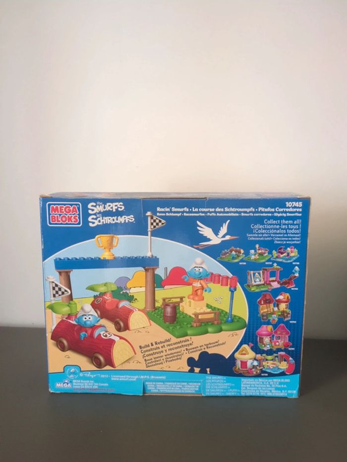 mega bloks les schtroumpfs la course - photo numéro 4