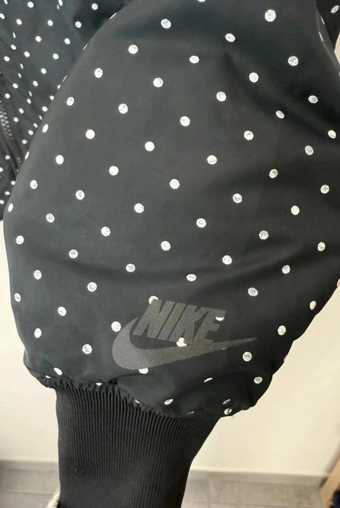 Veste Nike bomber matelassée bien chaude à pois taille S comme neuve - photo numéro 7