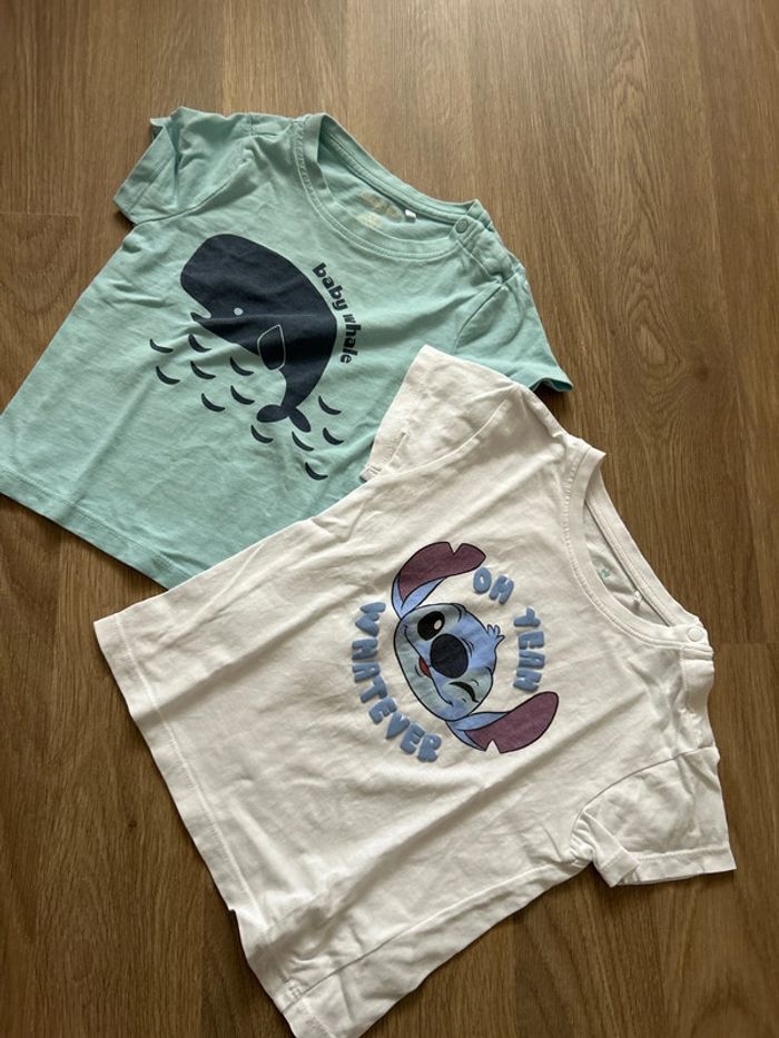 2 teeshirt Orchestra 23 mois