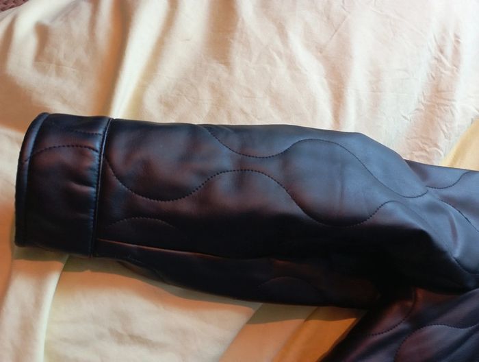 Veste femme simili cuir taille 46/48 - photo numéro 4