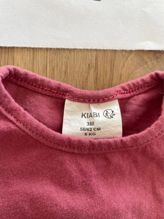 T-shirt fille Kiabi 3 mois - photo numéro 3