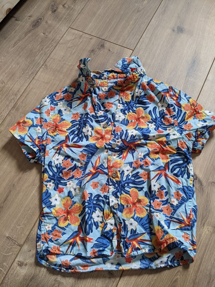 Chemise manches courtes 3 ans
