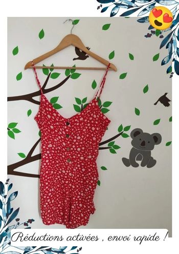 Combi short femme