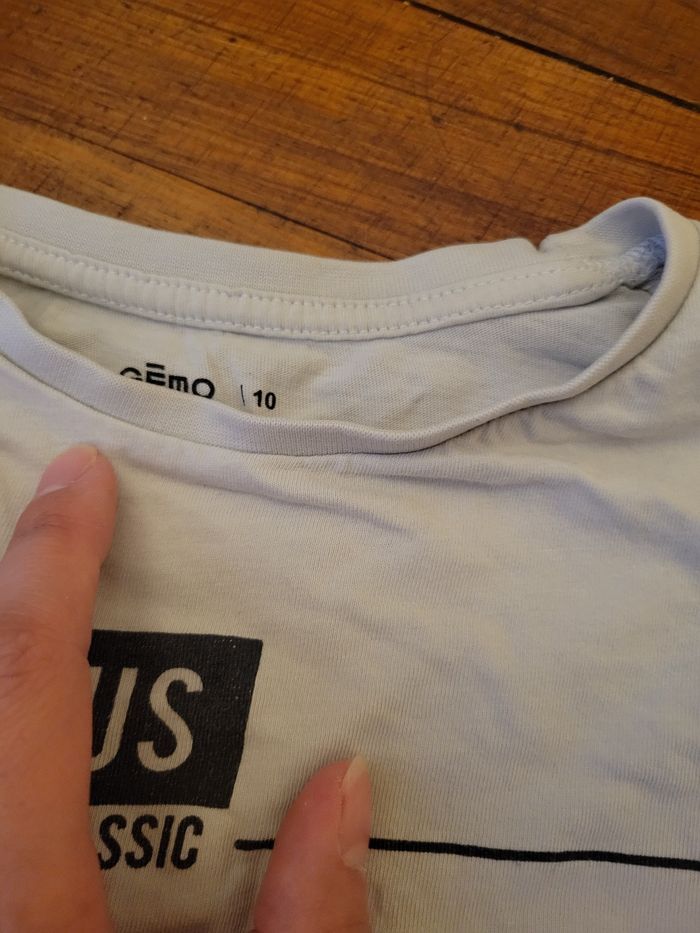 Tee-shirt manches longues 10ans garçon - photo numéro 3