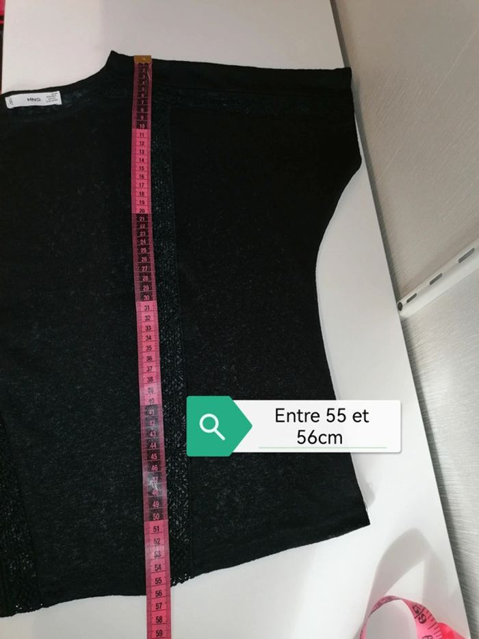 Haut noir MNG S - photo numéro 11