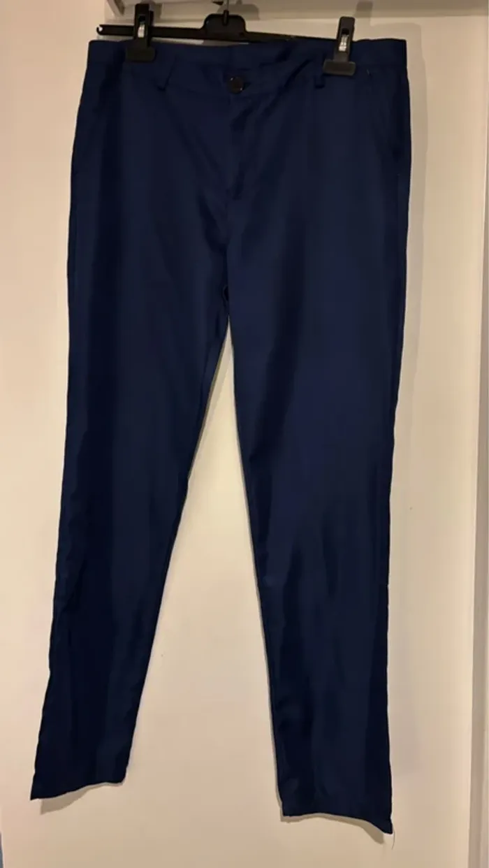 Costume bleu marine 2 pièces de marque Zacard taille XL neuf - photo numéro 7