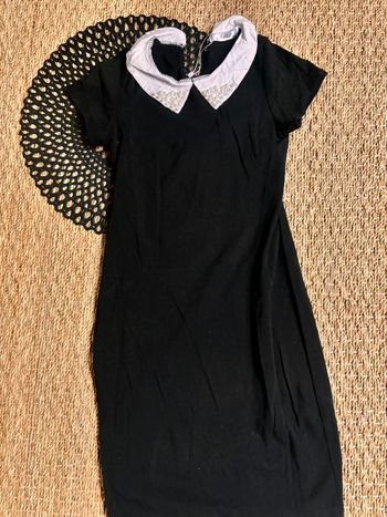 Robe col Claudine perle