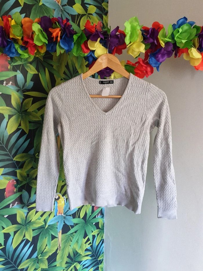 Pull femme torsades