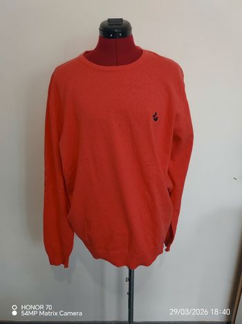 Pull col rond en coton