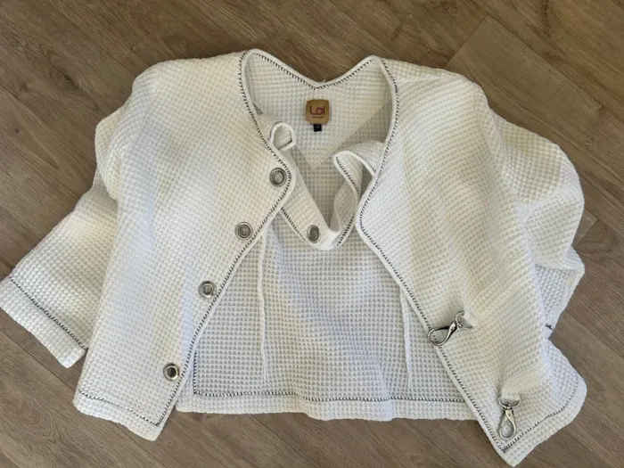 Lo les filles veste blanche femme, taille IT42/FR. 38. - photo numéro 7