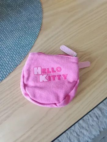 Porte monnaie Hello Kitty rose