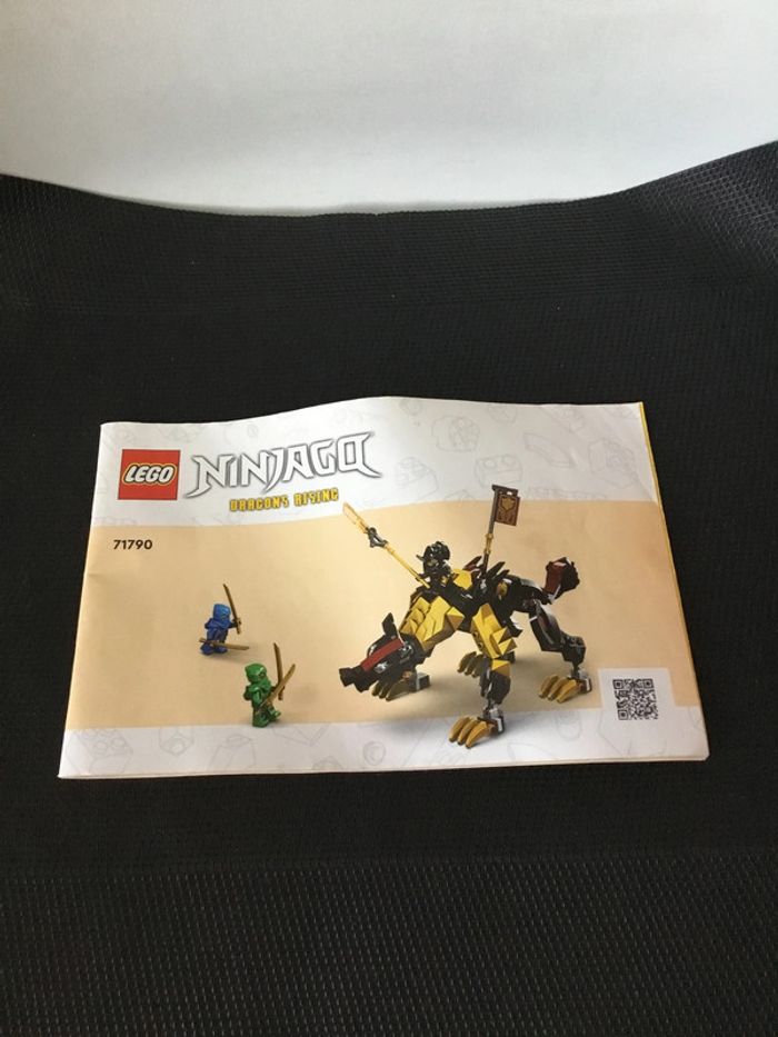 Lego ninjago Dragons rising notice  set 71790