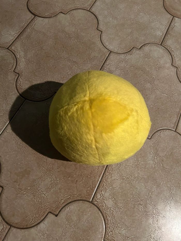 Peluche ancienne vintage pac-man comme neuve - photo numéro 4