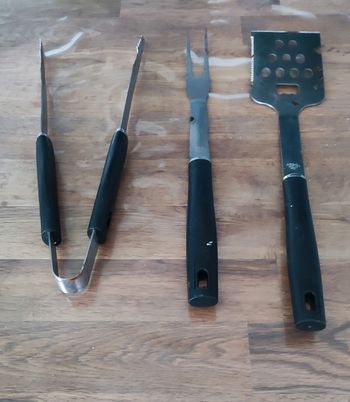 Set de 3 ustensiles a barbecue