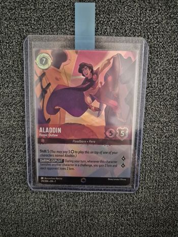 Carte lorcana Aladdin enchantée chapitre 1