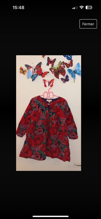 Robe fleuri