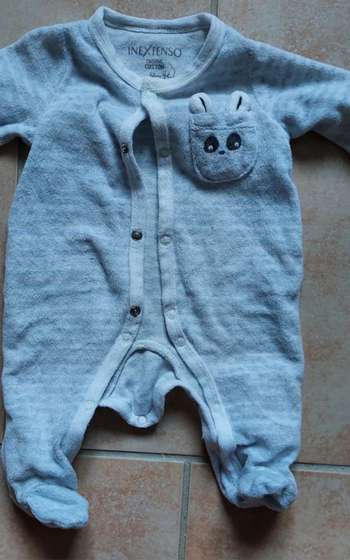 Lot de 3 pyjamas 1 mois - photo numéro 4