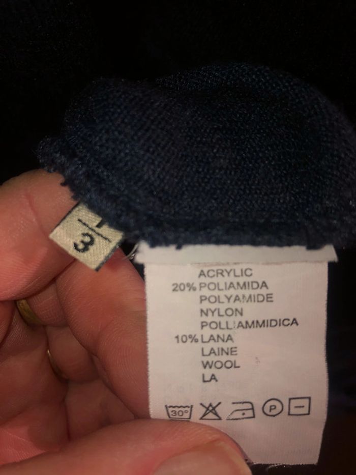 Robe d'hiver Yerse (marine), M / 38 / 10 - photo numéro 8