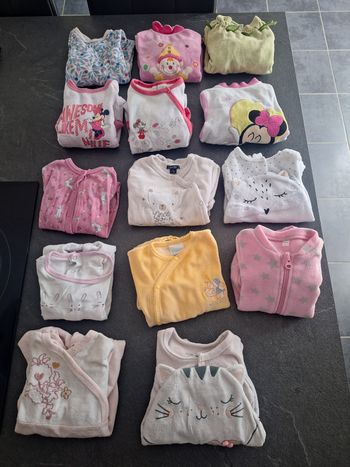 Pyjamas fille 3 mois