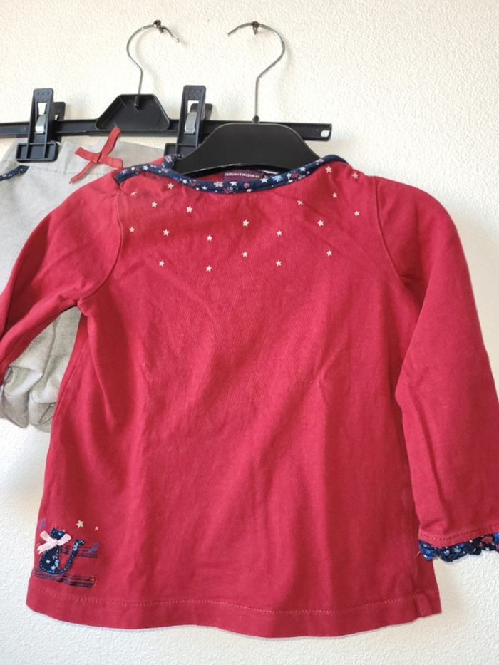 Ensemble pull fin / short 24 mois 86cm - photo numéro 2