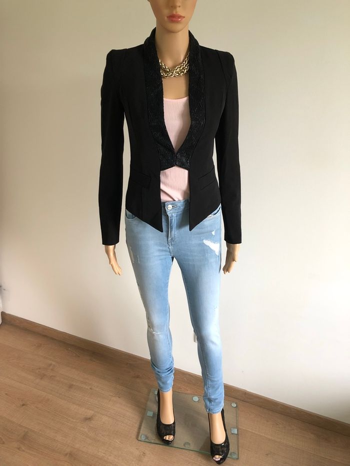 Blazer noir Molly Bracken taille XS jamais porté - photo numéro 3