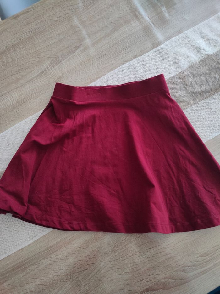 Jupe bordeaux