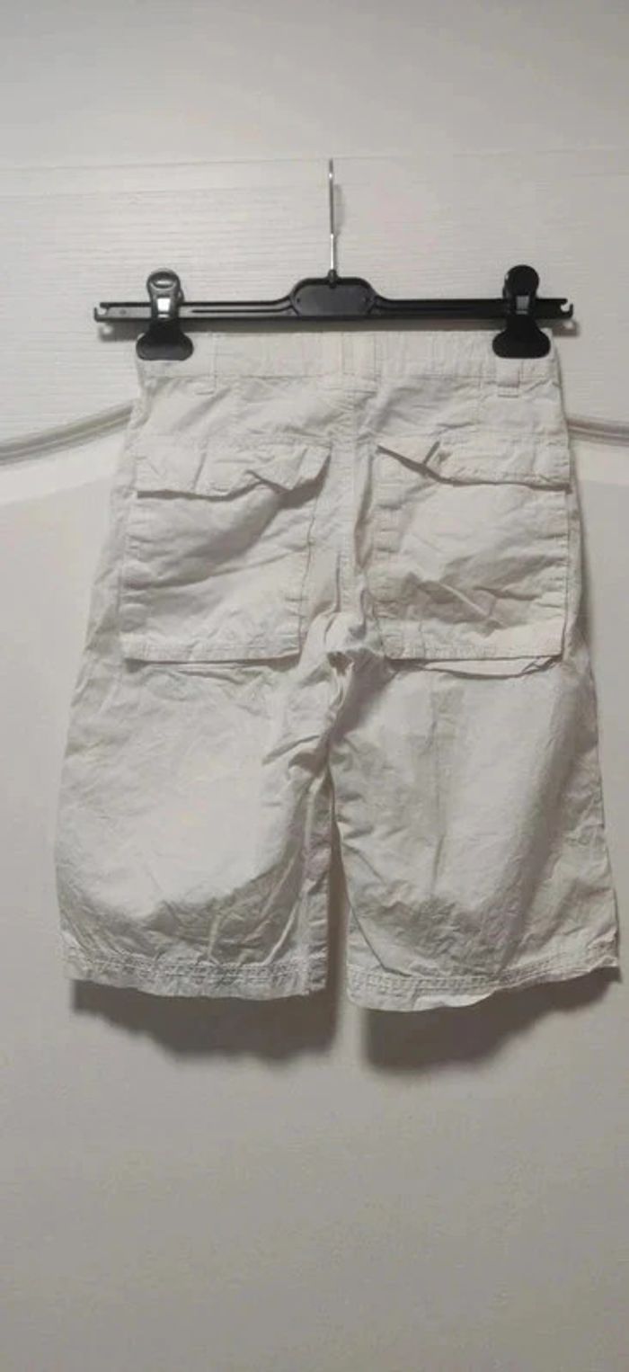 Bermuda blanc La redoute 8 ans - photo numéro 2