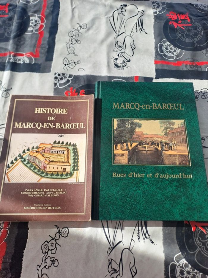 Lot 2 livres Marcq-en-Baroeul