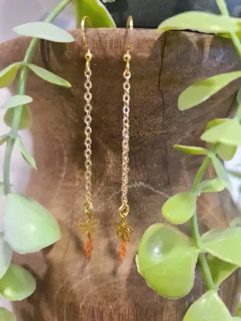Boucles d oreilles pendante