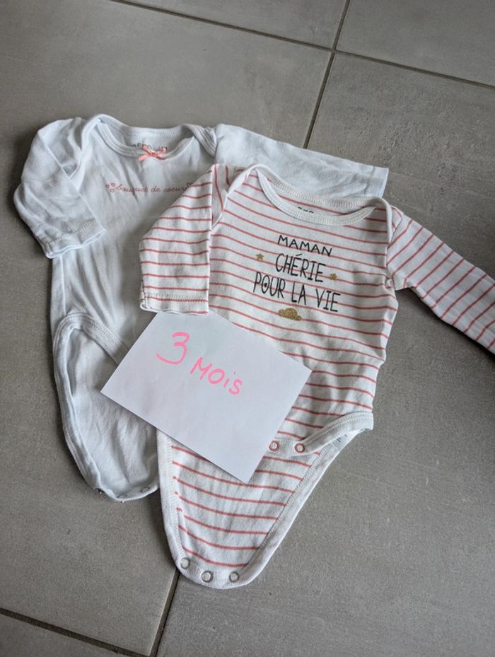 Lot de 2 body