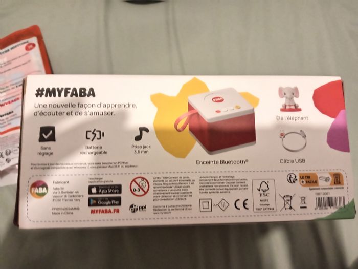 Conteuse Faba neuve + 2 figurines - photo numéro 2