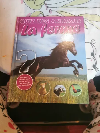 Livre quiz des animaux la ferme
