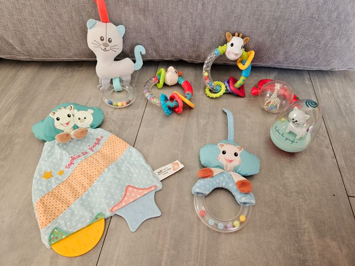 Lot sophie la girafe 🦒  jouets d'éveils