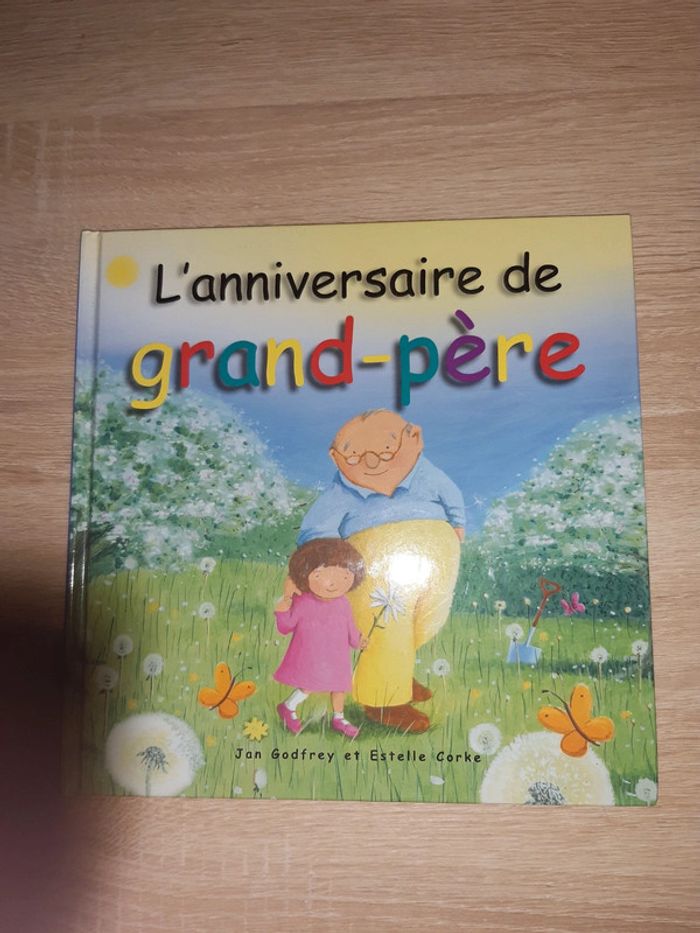 Livre l'anniversaire de grand-père