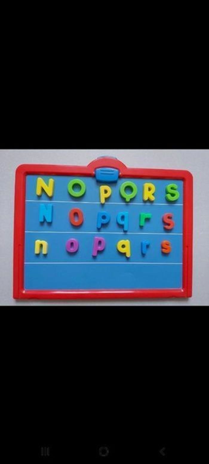 Tableau magnétique valisette lettres et chiffres - photo numéro 6