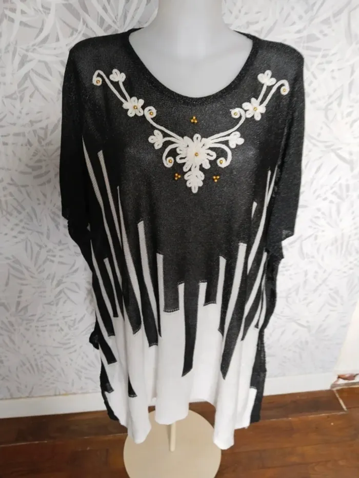 🚨 Promo 🚨 Sublime blouse pull fin femme TU 46 48 50 52 54 - photo numéro 2