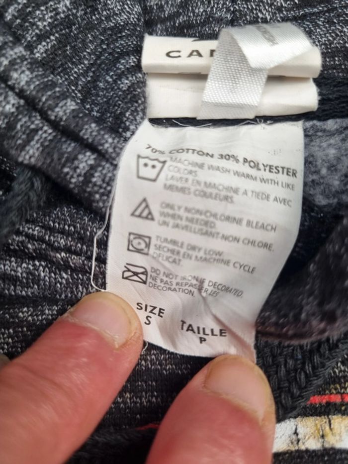 Pull à capuche Team Canada noir – Taille S Homme - photo numéro 8
