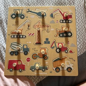 Puzzle vertbaudet chantier