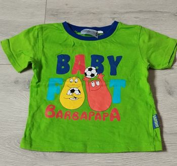 T-shirt MC garçon 12 mois Barbapapa