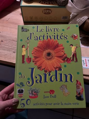 Le livre d’activités du jardin