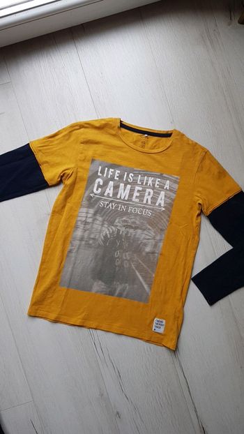 Tee shirt manches longues garçon 11-12ans name it neuf