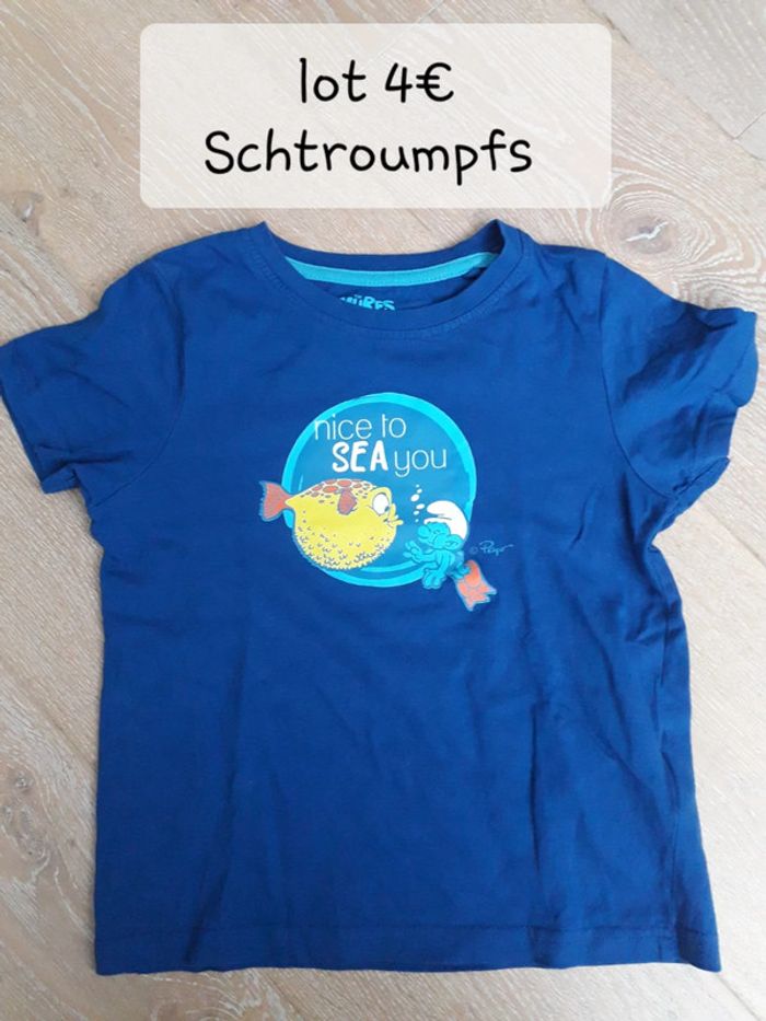 2T-shirts et 1short 6 ans