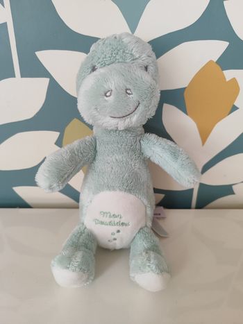 Doudou dinosaure pommette