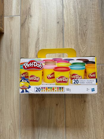 20 pots de play doh pâte à modeler