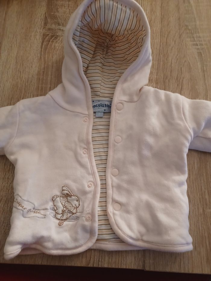 Gilet 3 mois tout doux